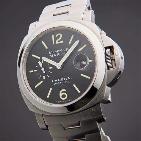 cost panerai luminor marina|pre owned panerai luminor marina.